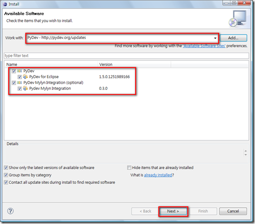 \u963f\u83ab\u7684\u5b78\u7fd2\u65c5\u7a0b: \u5728Eclipse\u5b89\u88ddPyDev Plugin\u7684\u65b9\u6cd5